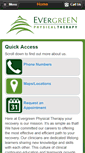 Mobile Screenshot of evergreenpt.org